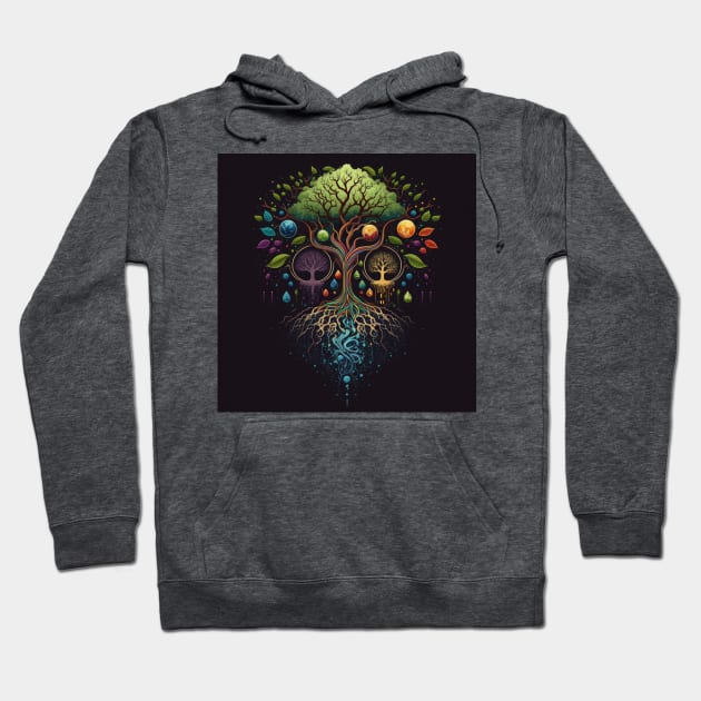 Tree of Life - Designs for a Green Future Hoodie by Greenbubble